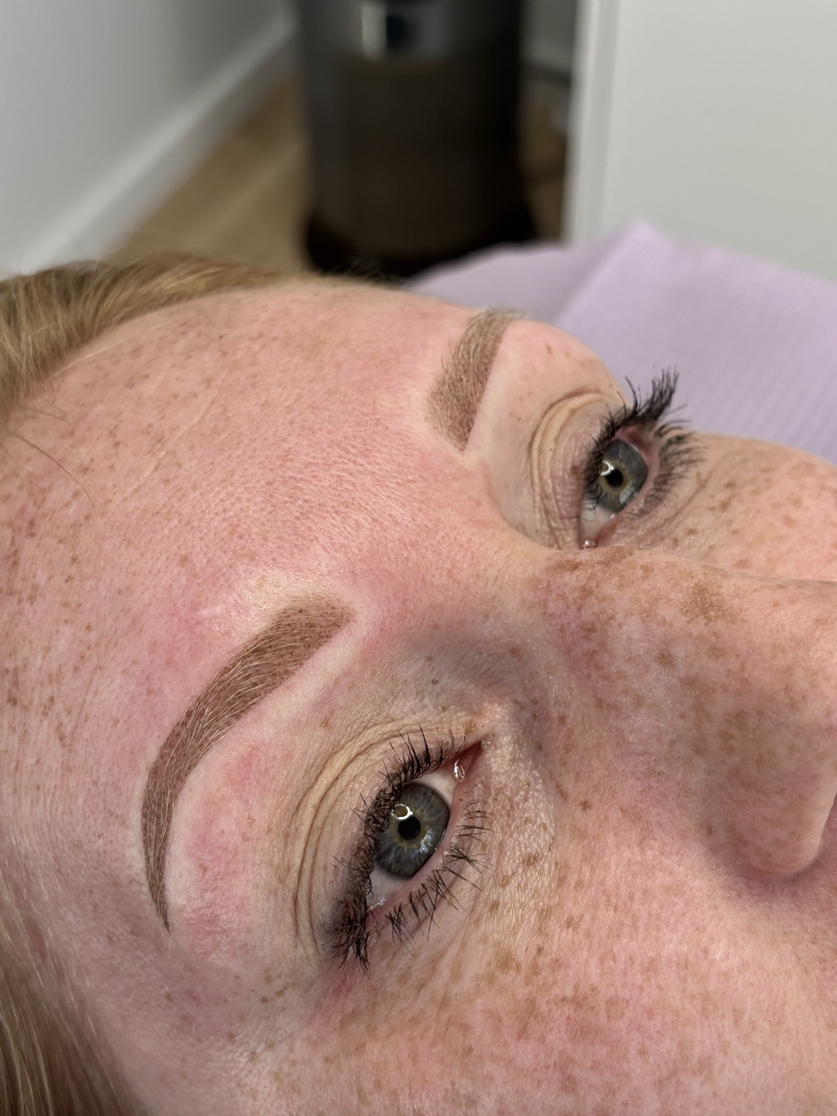 Cosmetic tattoo brow result