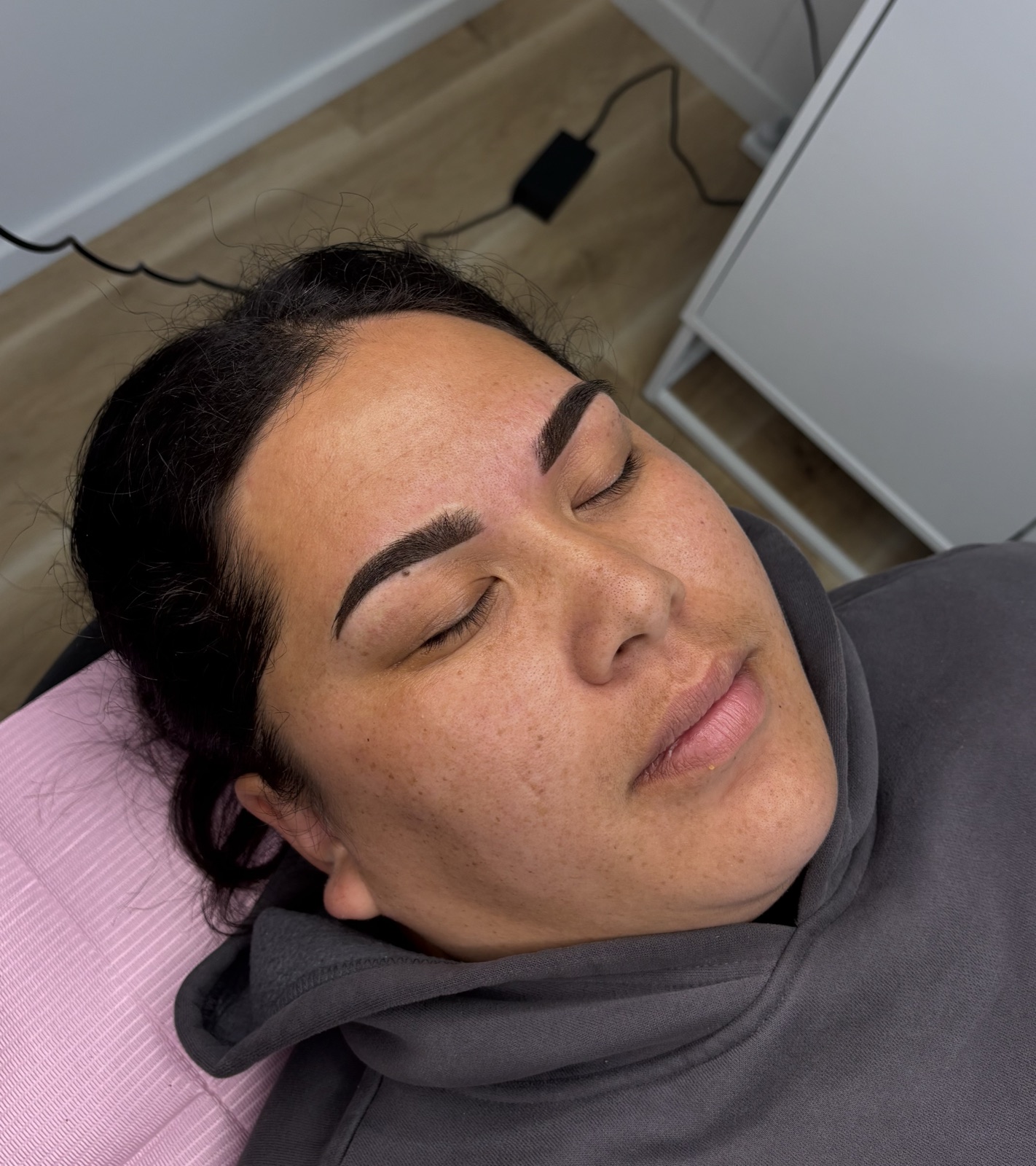 Cosmetic tattoo brow result